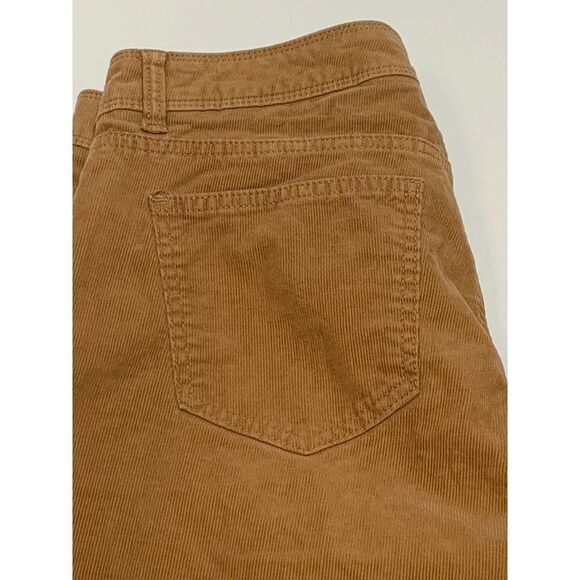 Tommy Hilfiger Women's Corduroy Skinny Cotton Stretch Pants Brown Size 10 - Picture 4 of 6